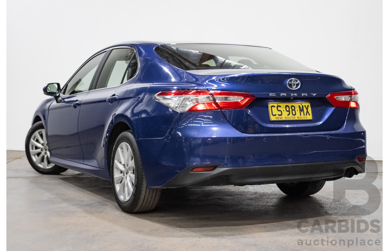 08/2018 Toyota Camry Ascent ASV70R 4D Sedan Blue Crush Metallic 2.5L