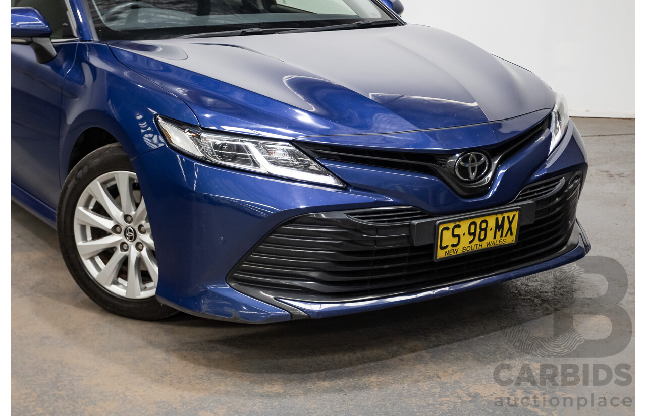 08/2018 Toyota Camry Ascent ASV70R 4D Sedan Blue Crush Metallic 2.5L
