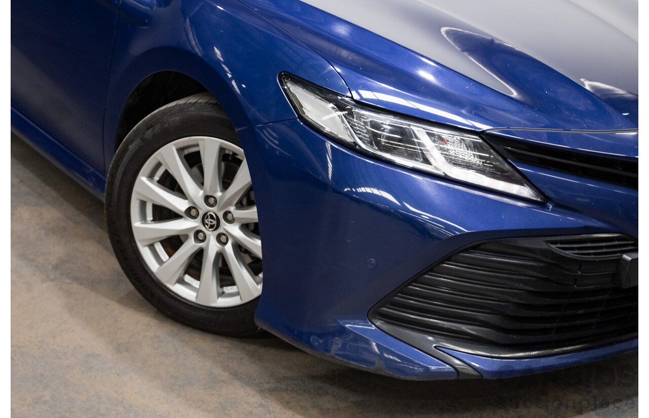 08/2018 Toyota Camry Ascent ASV70R 4D Sedan Blue Crush Metallic 2.5L