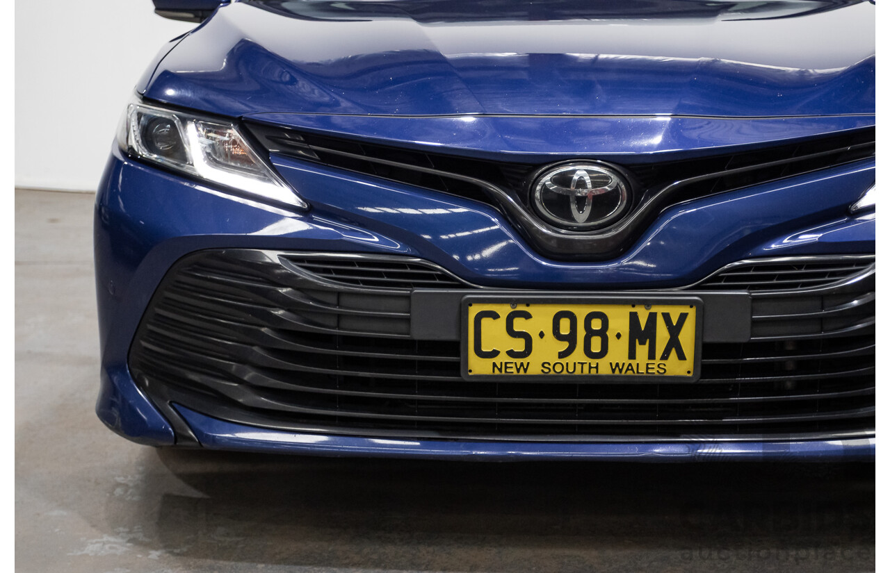 08/2018 Toyota Camry Ascent ASV70R 4D Sedan Blue Crush Metallic 2.5L