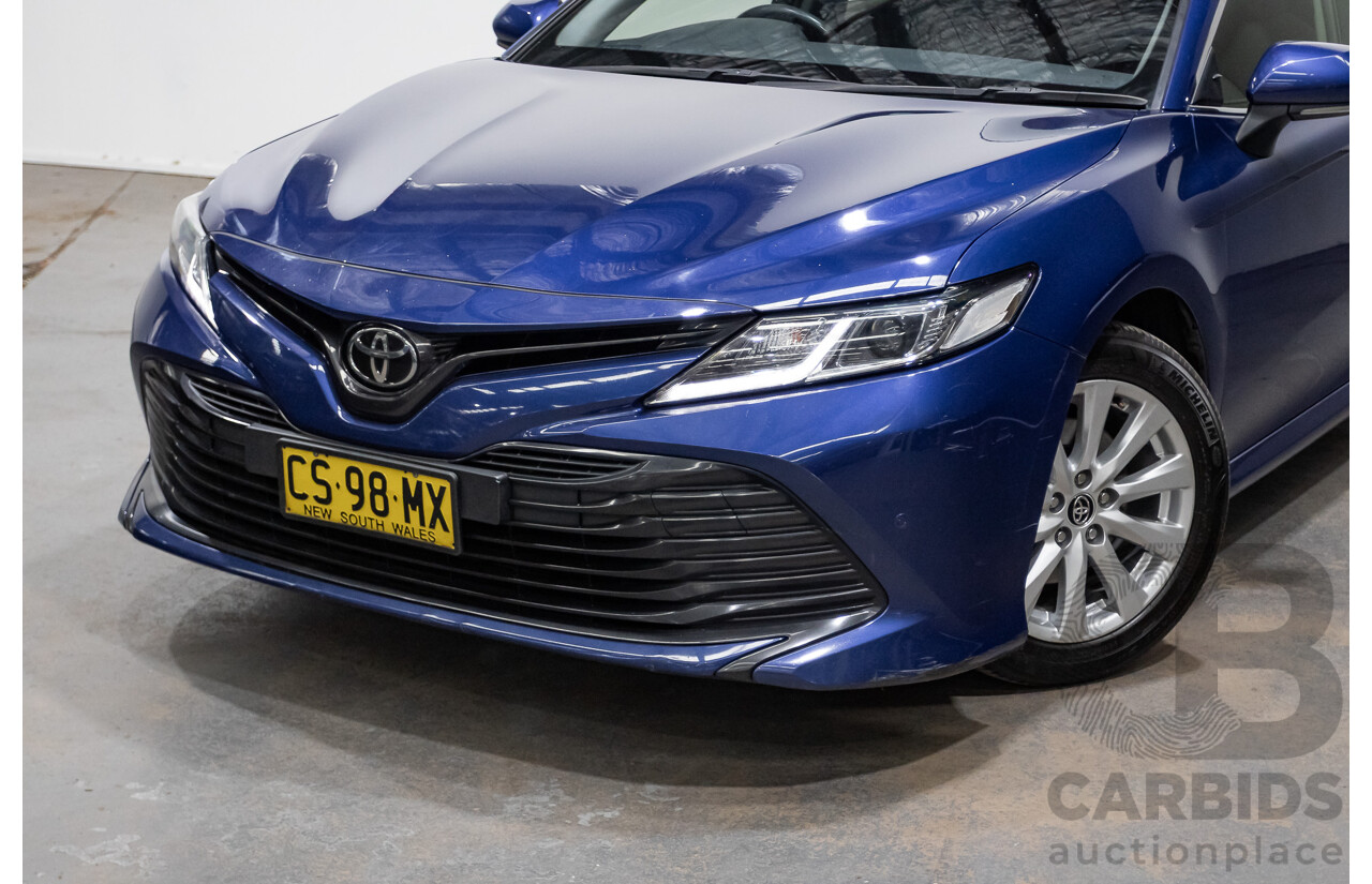 08/2018 Toyota Camry Ascent ASV70R 4D Sedan Blue Crush Metallic 2.5L