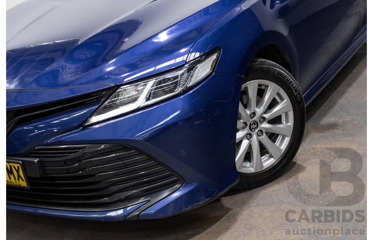 08/2018 Toyota Camry Ascent ASV70R 4D Sedan Blue Crush Metallic 2.5L