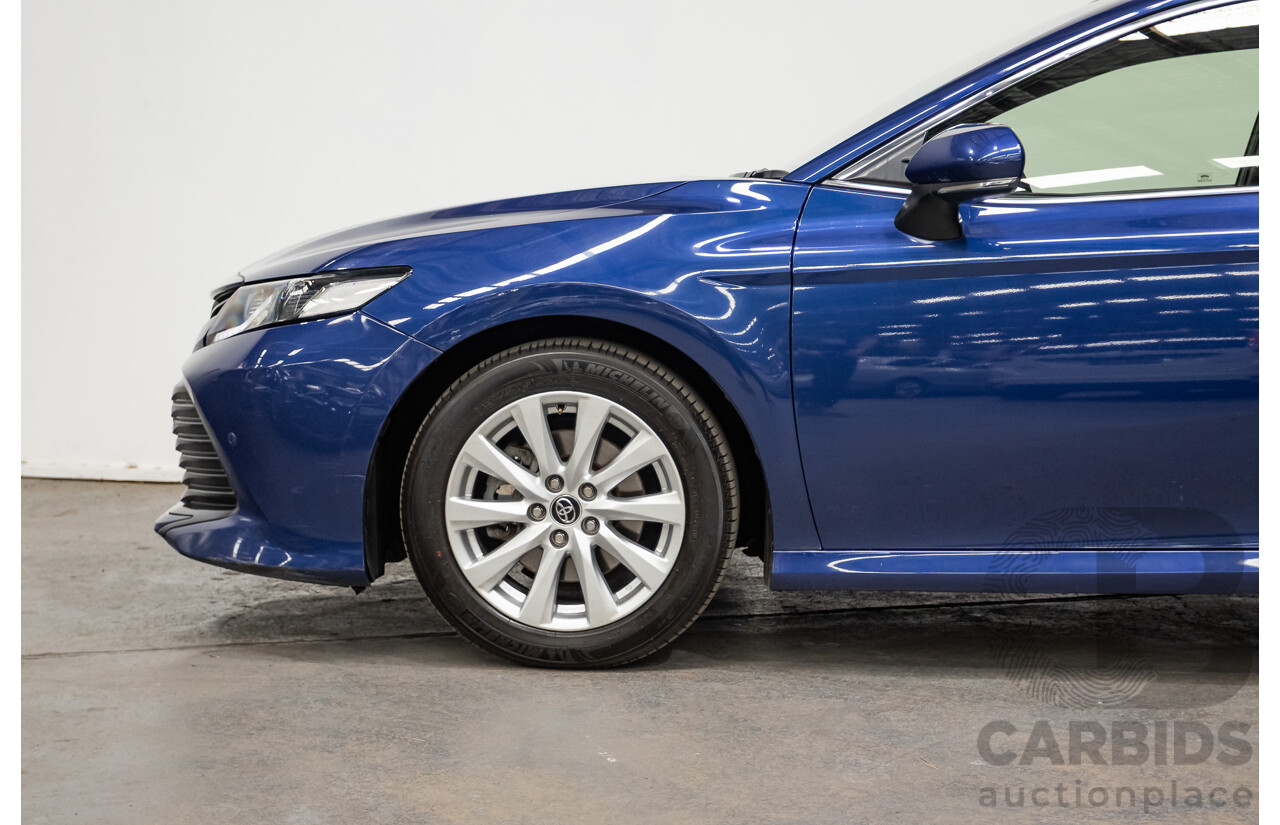 08/2018 Toyota Camry Ascent ASV70R 4D Sedan Blue Crush Metallic 2.5L