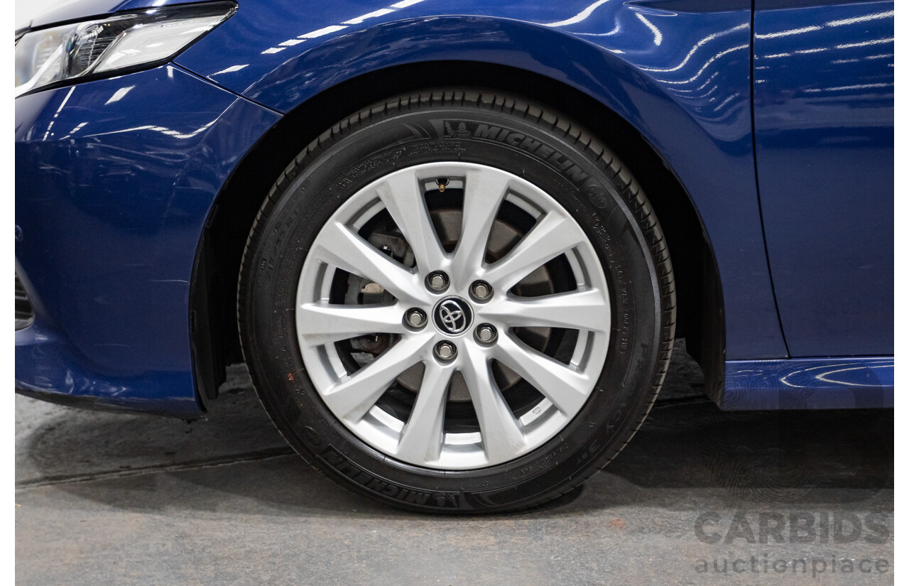 08/2018 Toyota Camry Ascent ASV70R 4D Sedan Blue Crush Metallic 2.5L