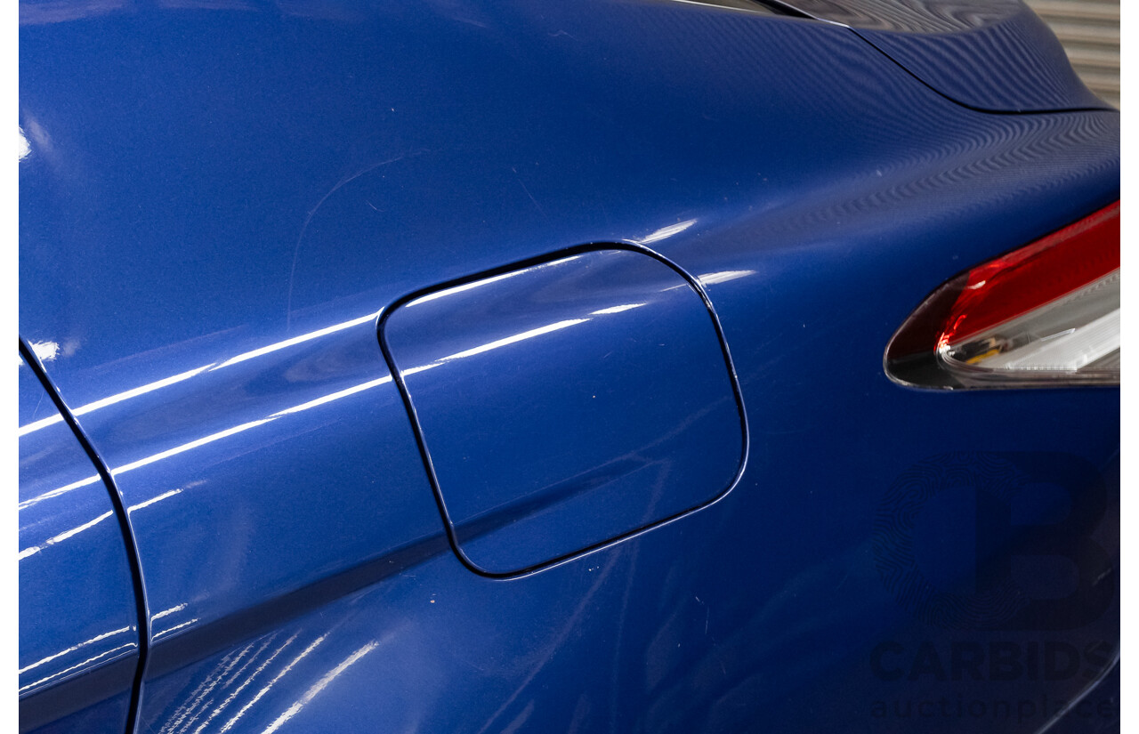 08/2018 Toyota Camry Ascent ASV70R 4D Sedan Blue Crush Metallic 2.5L