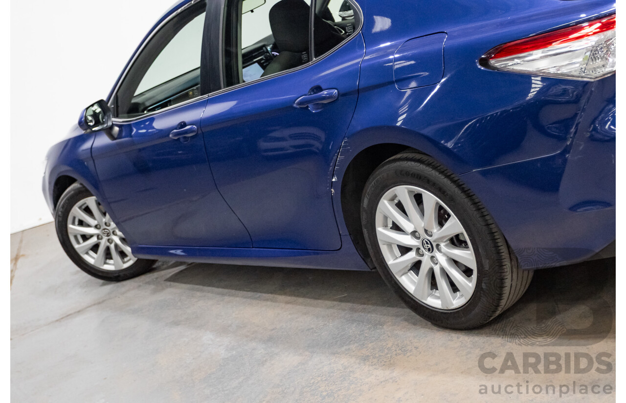 08/2018 Toyota Camry Ascent ASV70R 4D Sedan Blue Crush Metallic 2.5L