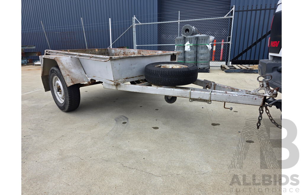 1985 6x4 Home-Built Goods Trailer