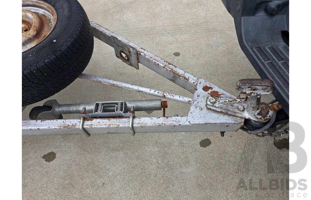 1985 6x4 Home-Built Goods Trailer