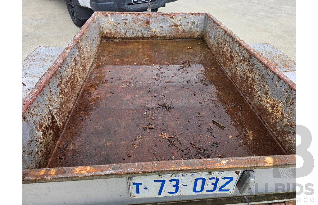 1985 6x4 Home-Built Goods Trailer