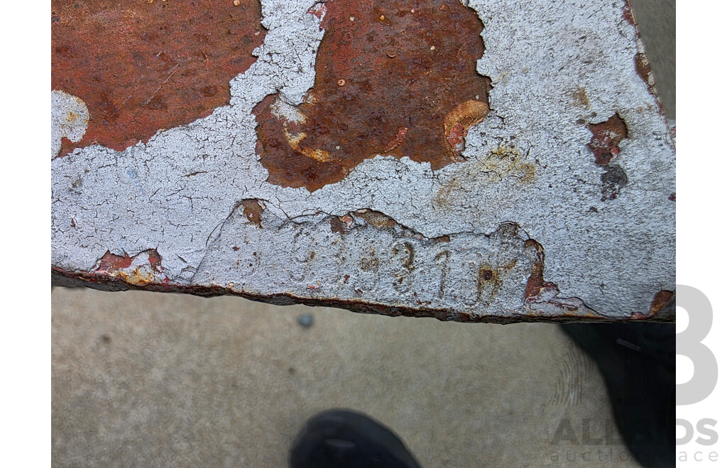 1985 6x4 Home-Built Goods Trailer