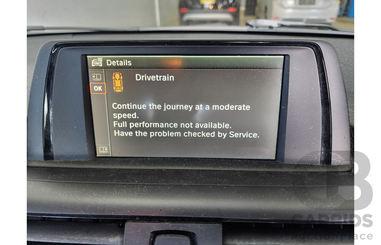 3/2012 Bmw 1 18i Urban F20 5d Hatchback Silver 1.6L