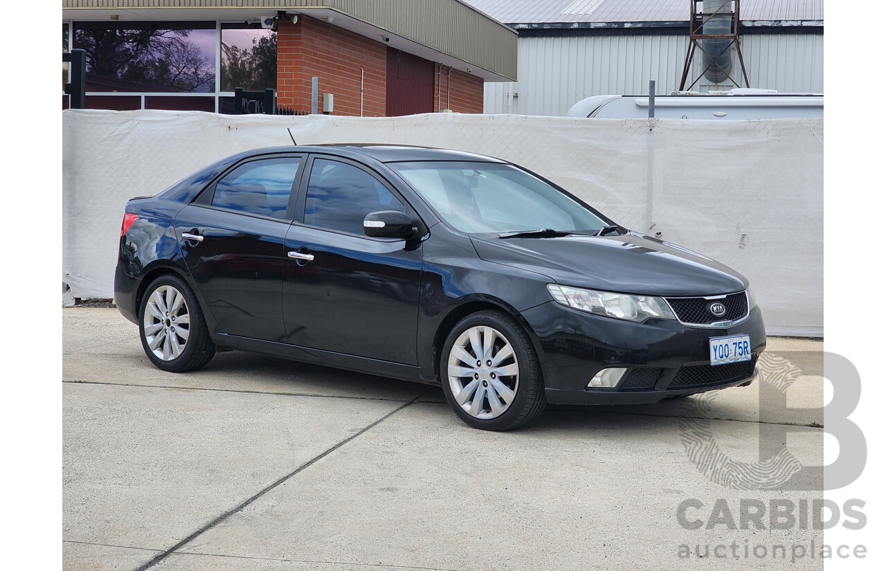 11/2009 Kia Cerato SLi TD 4d Sedan Black 2.0L