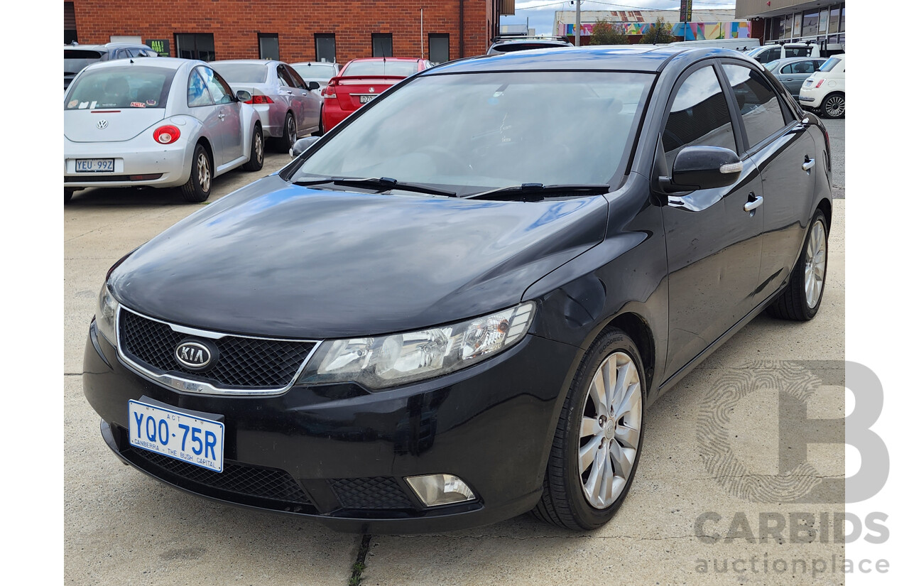 11/2009 Kia Cerato SLi TD 4d Sedan Black 2.0L
