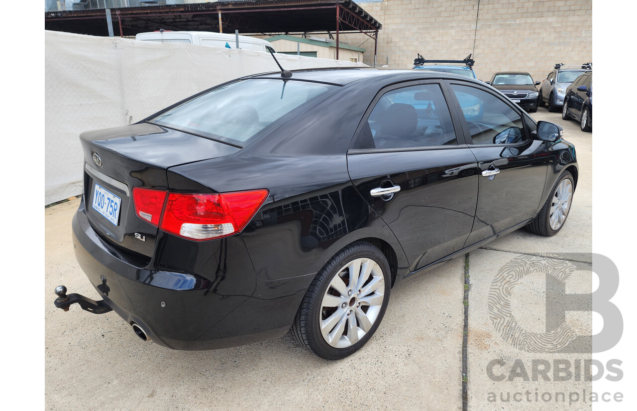 11/2009 Kia Cerato SLi TD 4d Sedan Black 2.0L