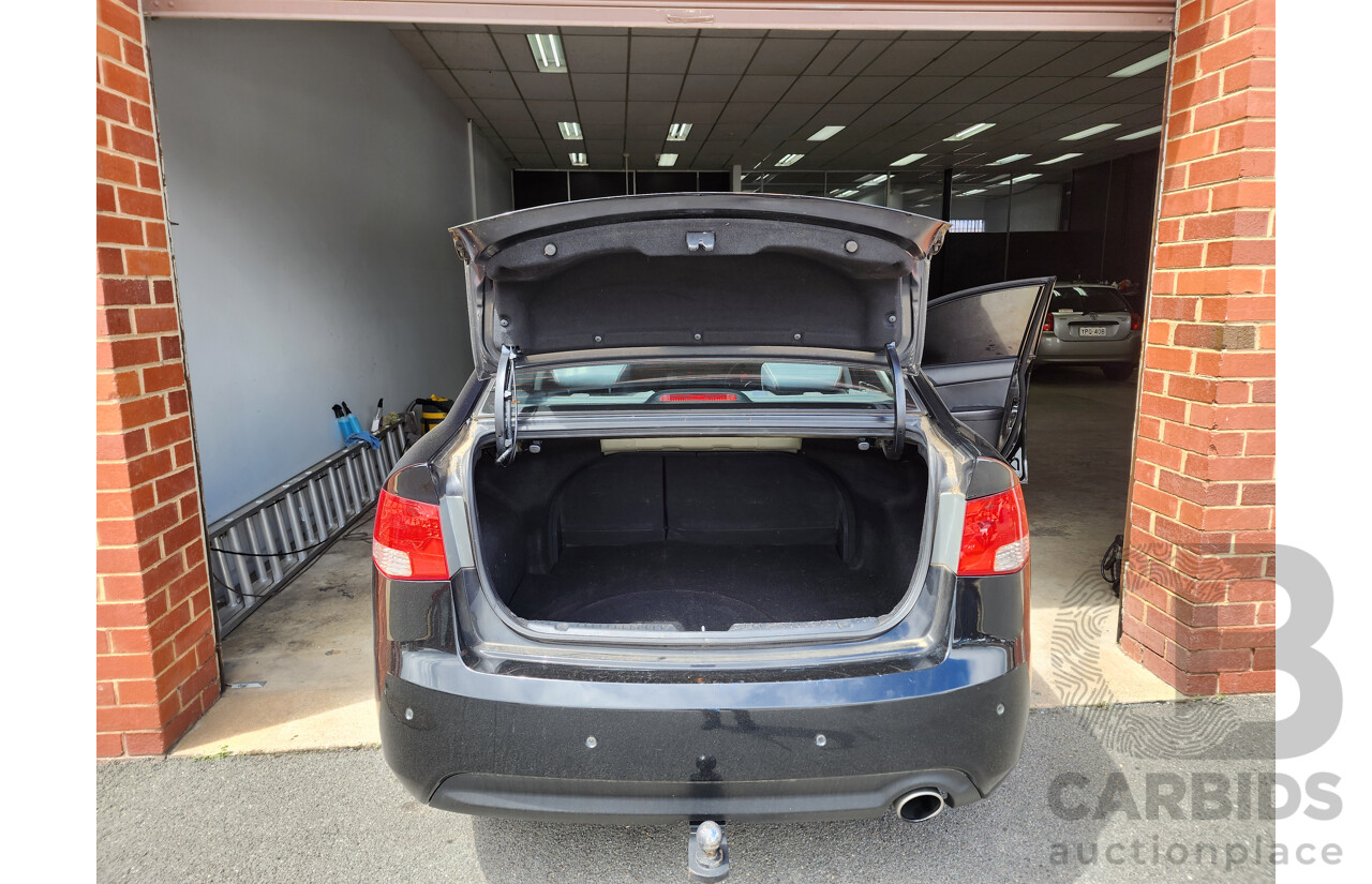 11/2009 Kia Cerato SLi TD 4d Sedan Black 2.0L