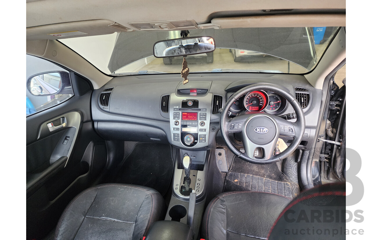 11/2009 Kia Cerato SLi TD 4d Sedan Black 2.0L