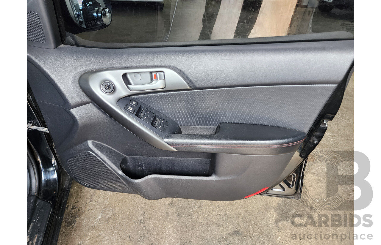 11/2009 Kia Cerato SLi TD 4d Sedan Black 2.0L