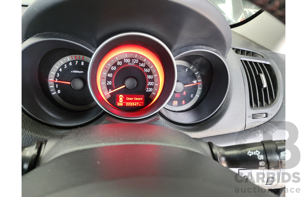 11/2009 Kia Cerato SLi TD 4d Sedan Black 2.0L