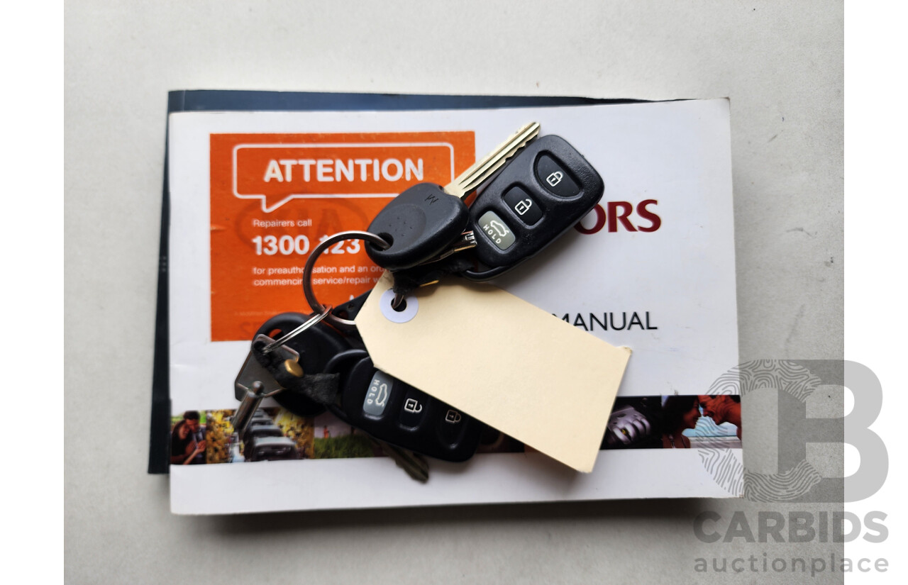 11/2009 Kia Cerato SLi TD 4d Sedan Black 2.0L