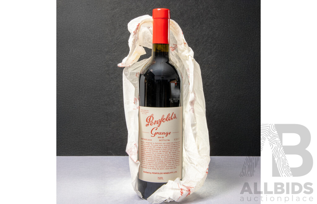 Penfolds Grange Bin 95 Vintage 2005