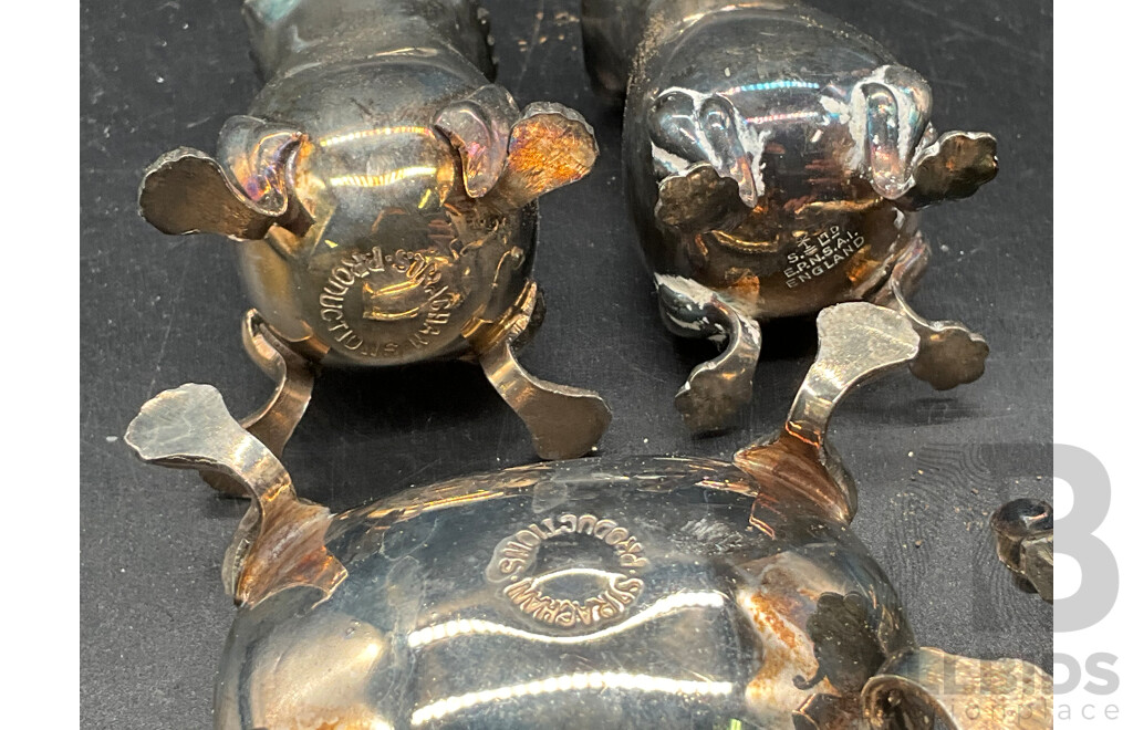 Collection of Plated Silver Tableware and Others