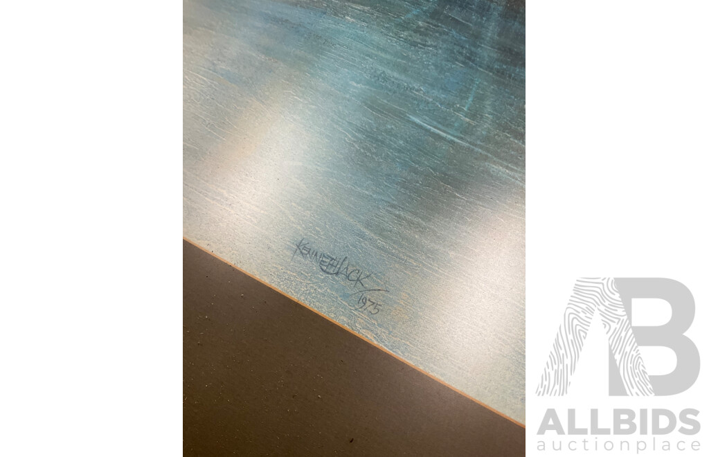 Kenneth Jack (1924-2006) ''Echuca Port'' Framed Print 68 X 95 Cm (Frame) and Assorted Prints and Paintings - Lot of 9