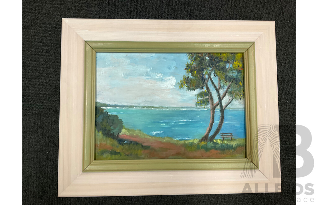 Jan Thicke (Uknown Artist), Oil on Board and Others - Lot of 6