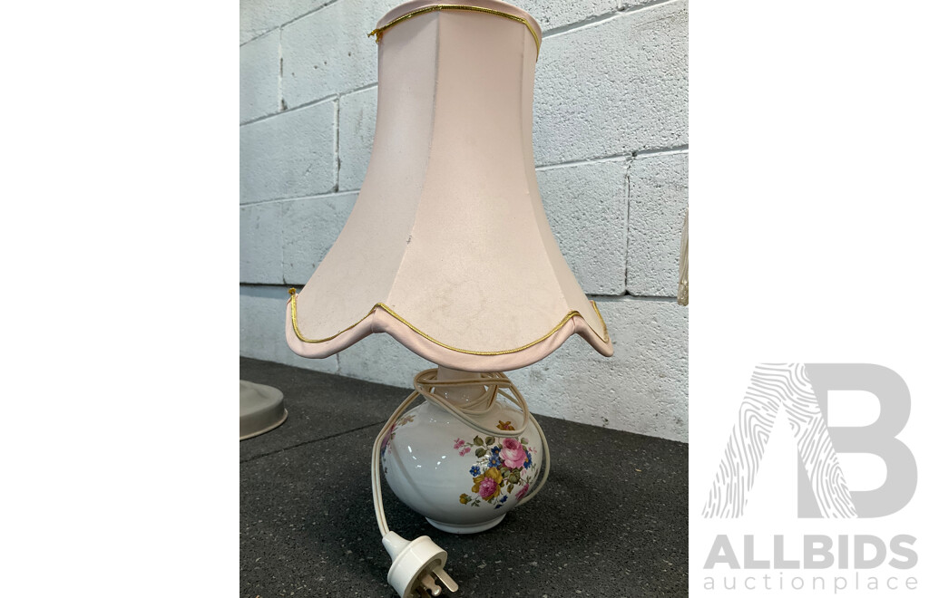 Assorted Table Lamps - Lot of 4