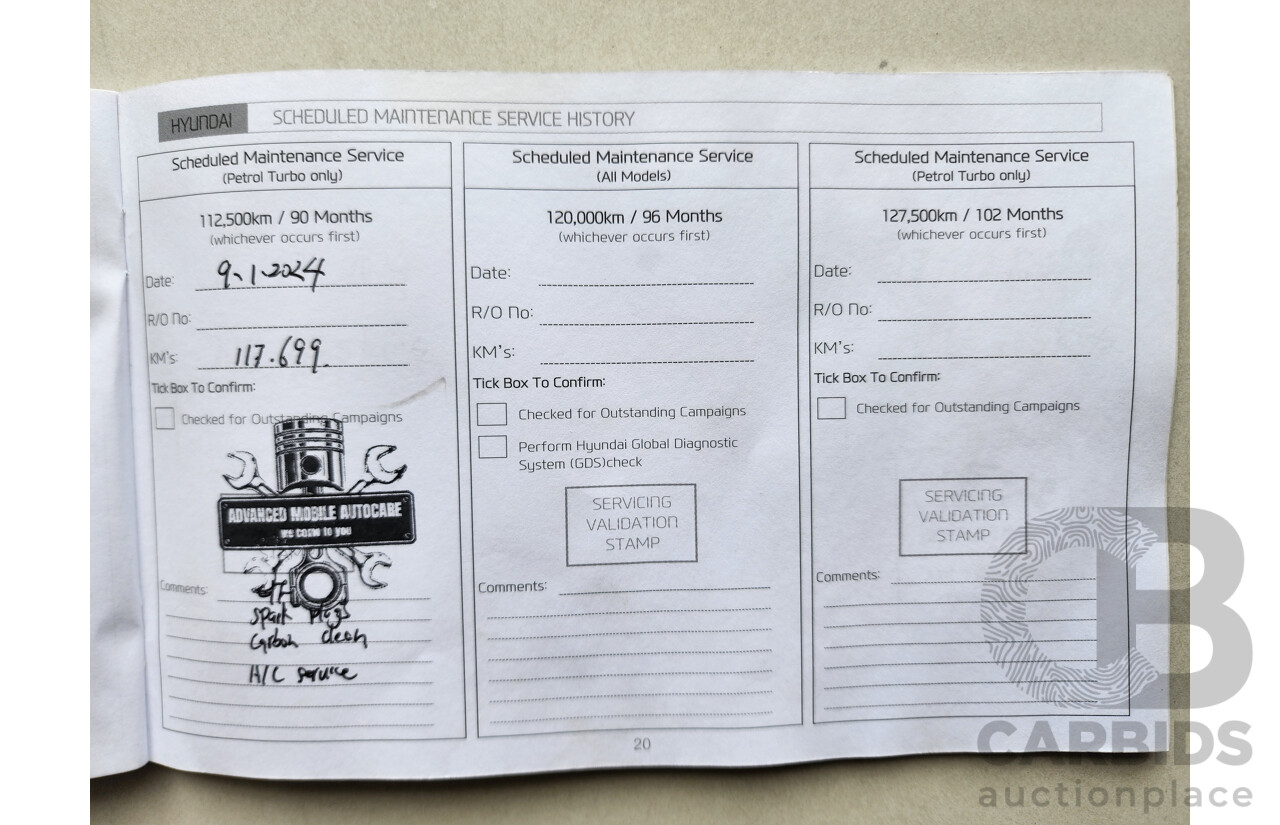 3/2017 Hyundai Accent Active RB4 MY17 5d Hatchback Blue 1.4L