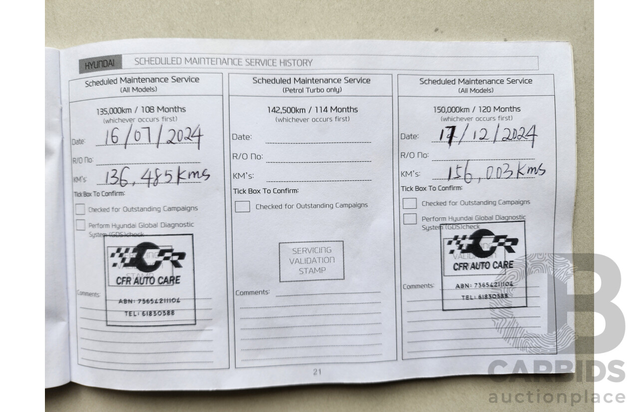 3/2017 Hyundai Accent Active RB4 MY17 5d Hatchback Blue 1.4L