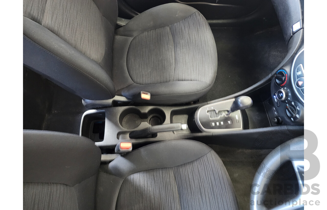 3/2017 Hyundai Accent Active RB4 MY17 5d Hatchback Blue 1.4L