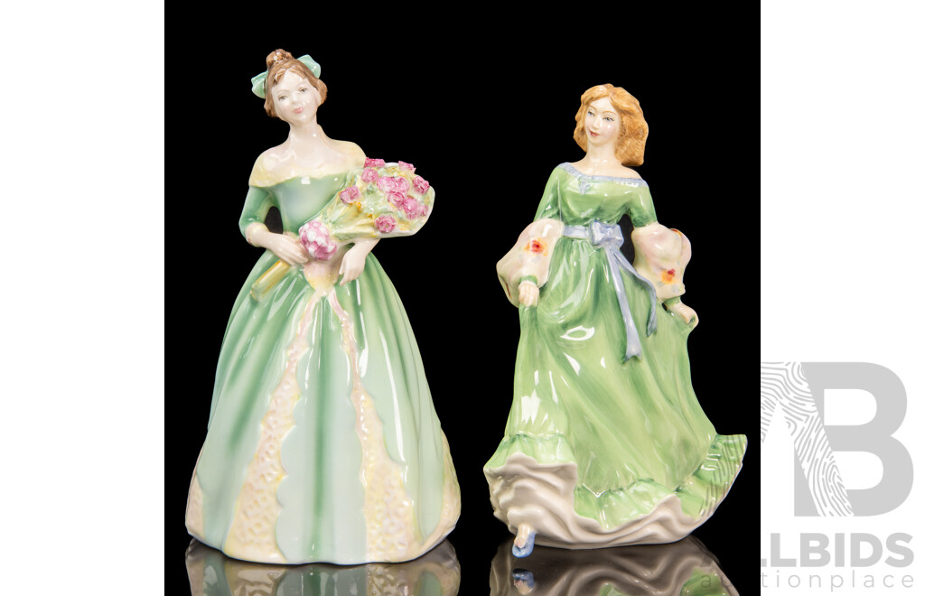 Royal Doulton Pretty Ladies Happy Birthday and Sprig Serenade