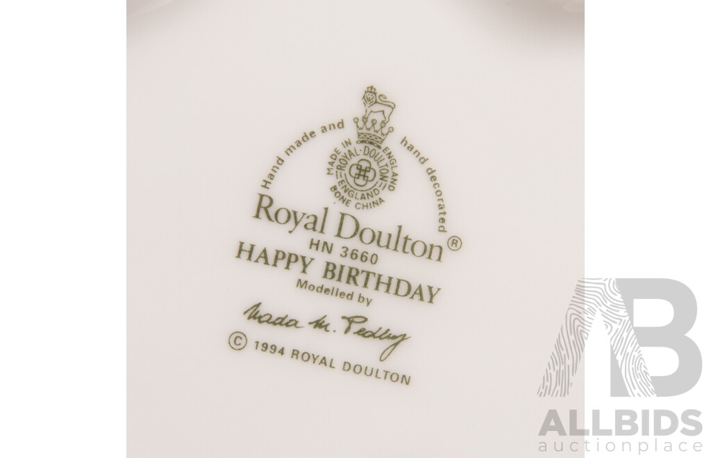 Royal Doulton Pretty Ladies Happy Birthday and Sprig Serenade