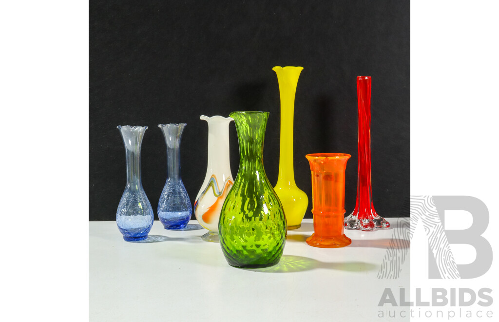 Collection of Various Vases
