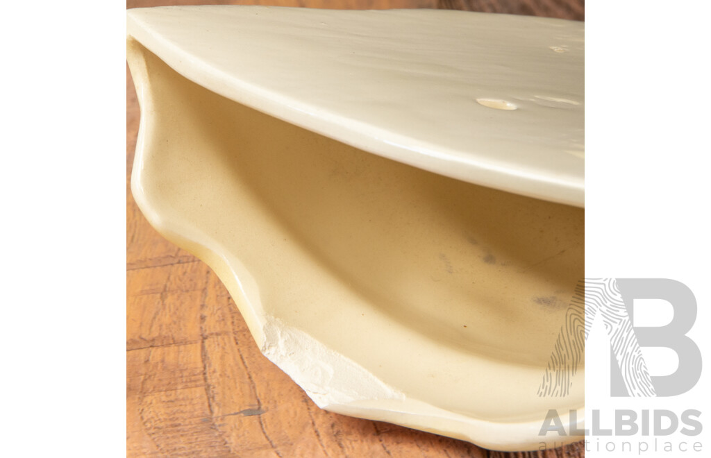 Collection of Three Glazed Australian Ceramic Wall Pockets