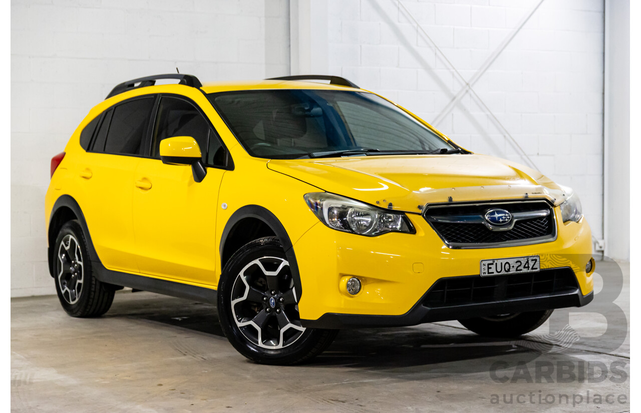 4/2015 Subaru XV 2.0i Sunshine Yellow Special Edition MY14 4d Wagon Sunshine Yellow 2.0L