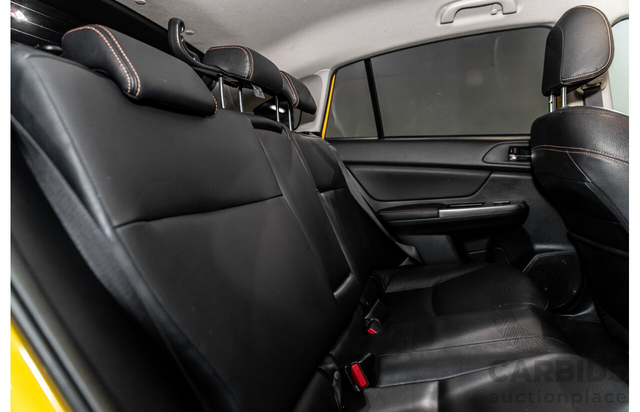 4/2015 Subaru XV 2.0i Sunshine Yellow Special Edition MY14 4d Wagon Sunshine Yellow 2.0L