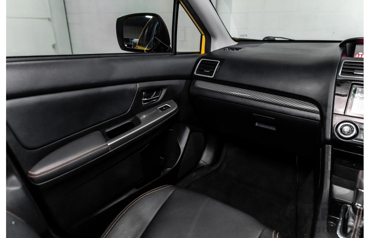 4/2015 Subaru XV 2.0i Sunshine Yellow Special Edition MY14 4d Wagon Sunshine Yellow 2.0L