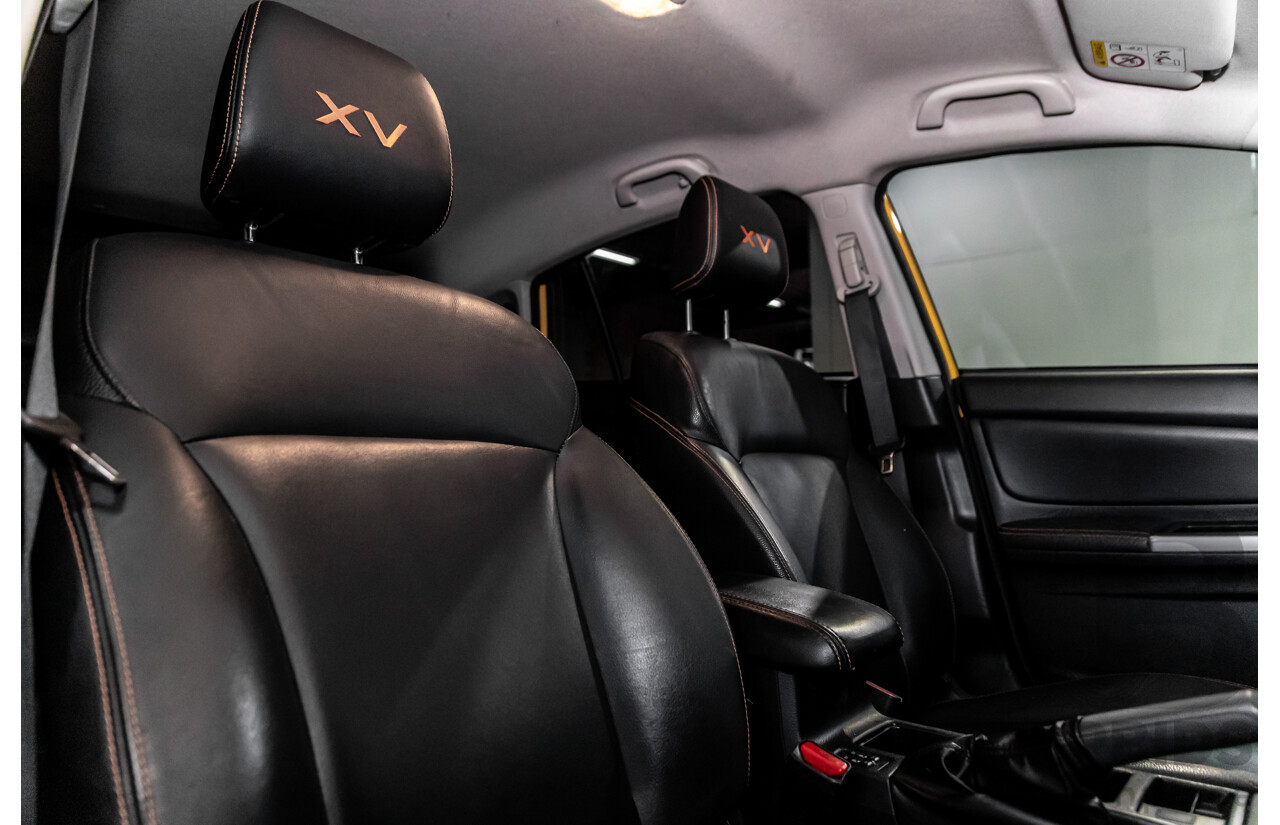 4/2015 Subaru XV 2.0i Sunshine Yellow Special Edition MY14 4d Wagon Sunshine Yellow 2.0L