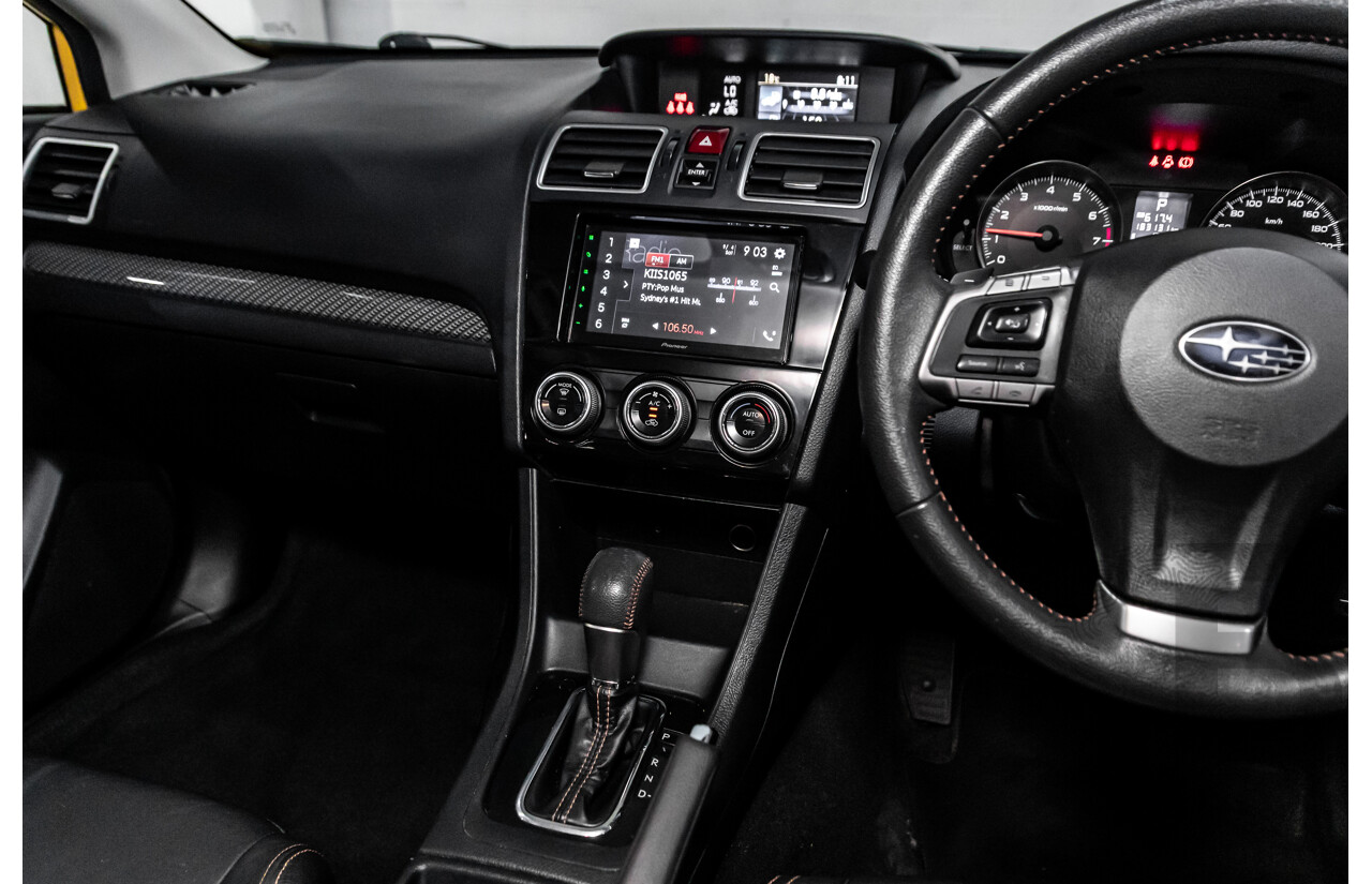 4/2015 Subaru XV 2.0i Sunshine Yellow Special Edition MY14 4d Wagon Sunshine Yellow 2.0L