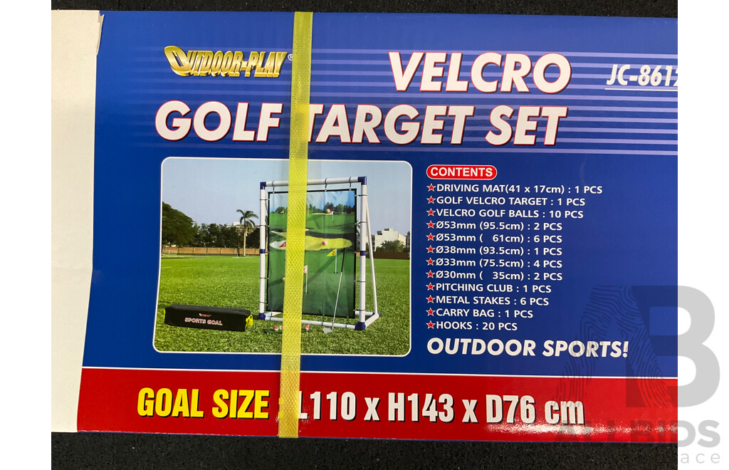 Velcro GOLF Target Set - Lot of 2