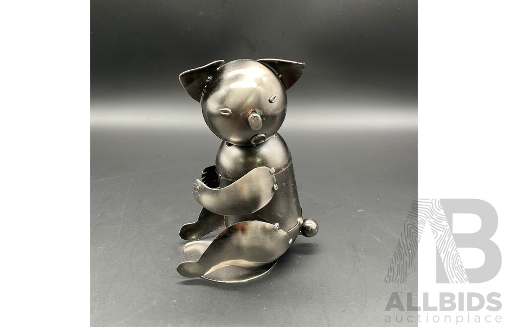 Metal ''Nuts and Bolts'' Koala Sculptures - Lot of 18