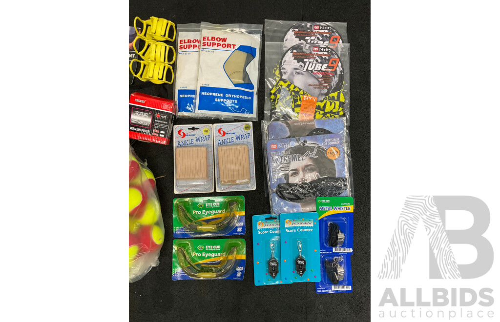 Collection of Various Sport Tennis Equipment - Lot of 92