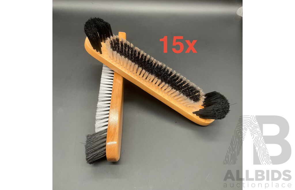 Wooden Handled Billiard Pool Brush - Lot of 15