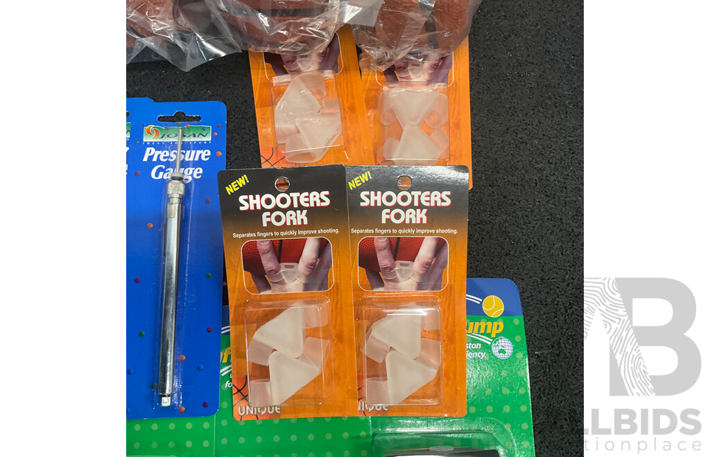 Collection of Various Sport Basketball Equipment - Lot of 67