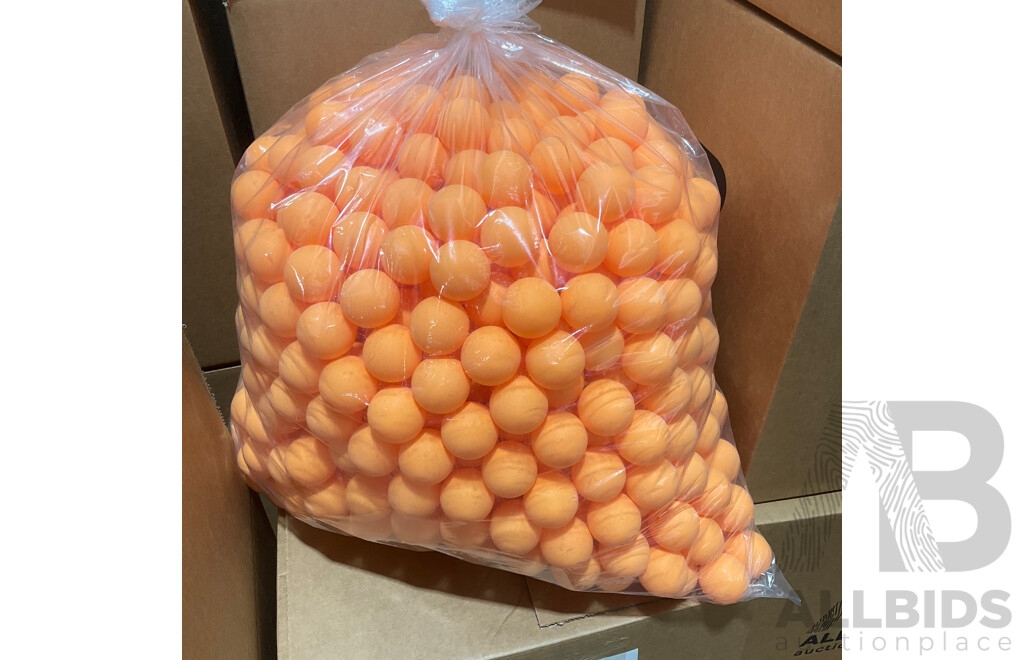 Table Tennis Balls (Orange) - Lot of 700