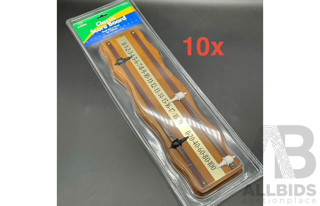 Assorted Billiard Equipment - Classic Score Board - Lot of 10