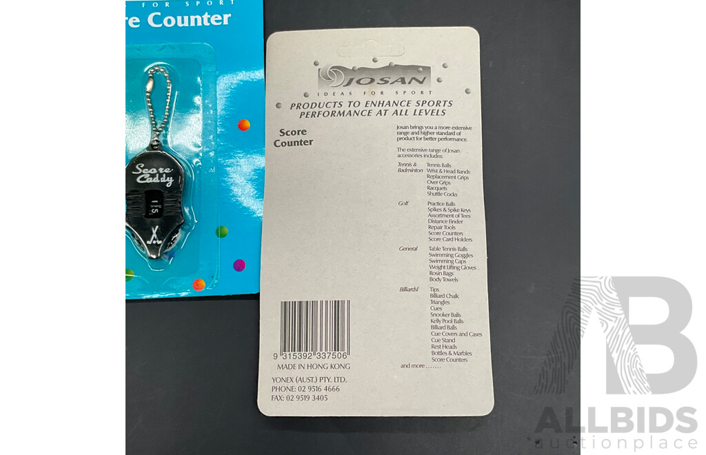 JOSAN Score Counter - Lot of 180
