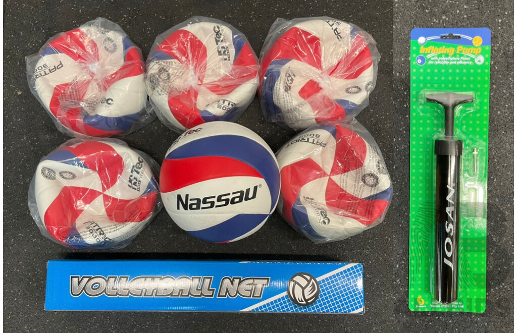 Assorted Volleyball Equipment  - Lot of 8