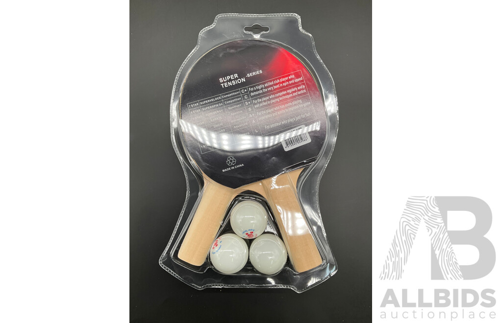 METEO Table Tennis Set - Lot of 11